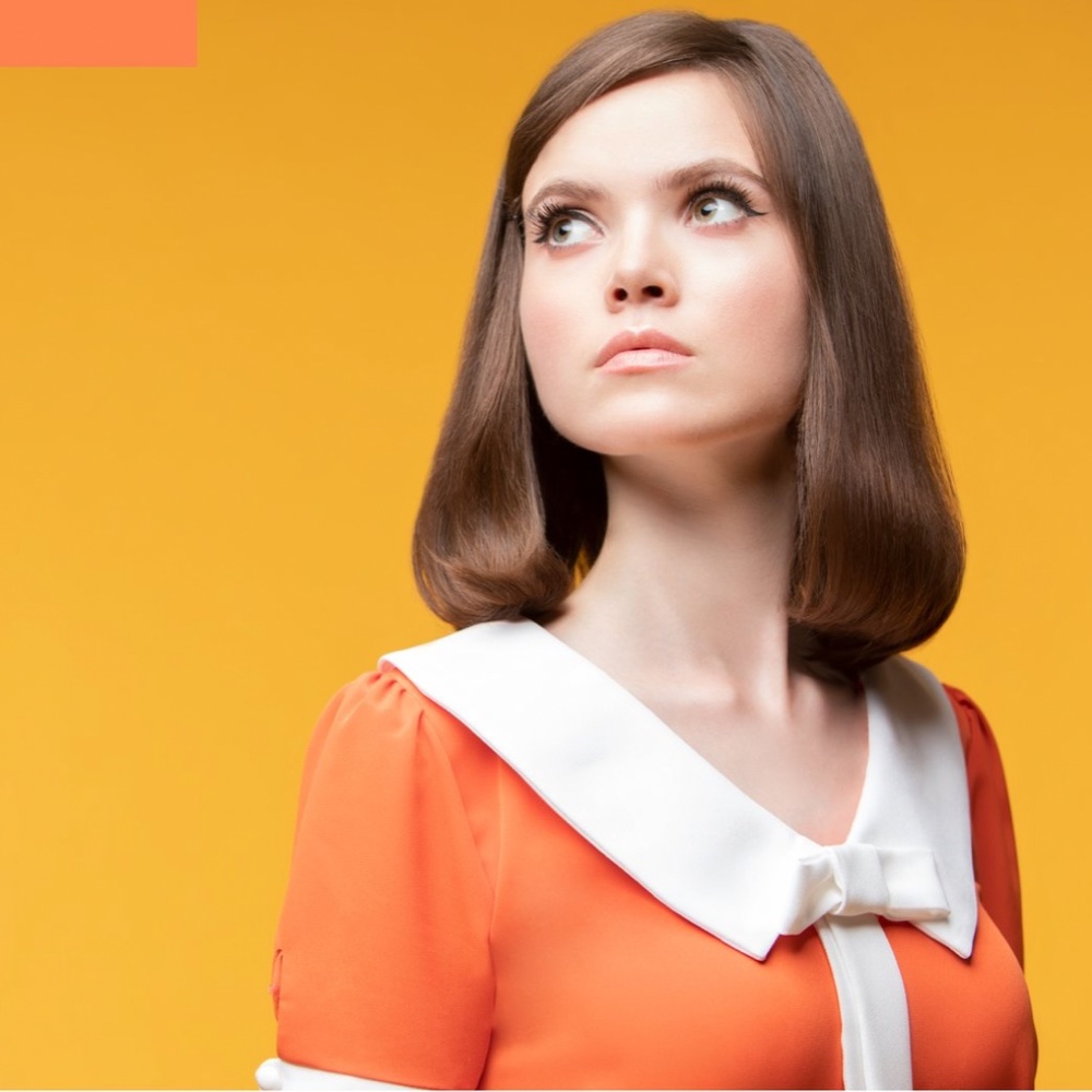 NWOT Marmalade Shop Vintage 1960s Collar Dress - Picture 9 of 10